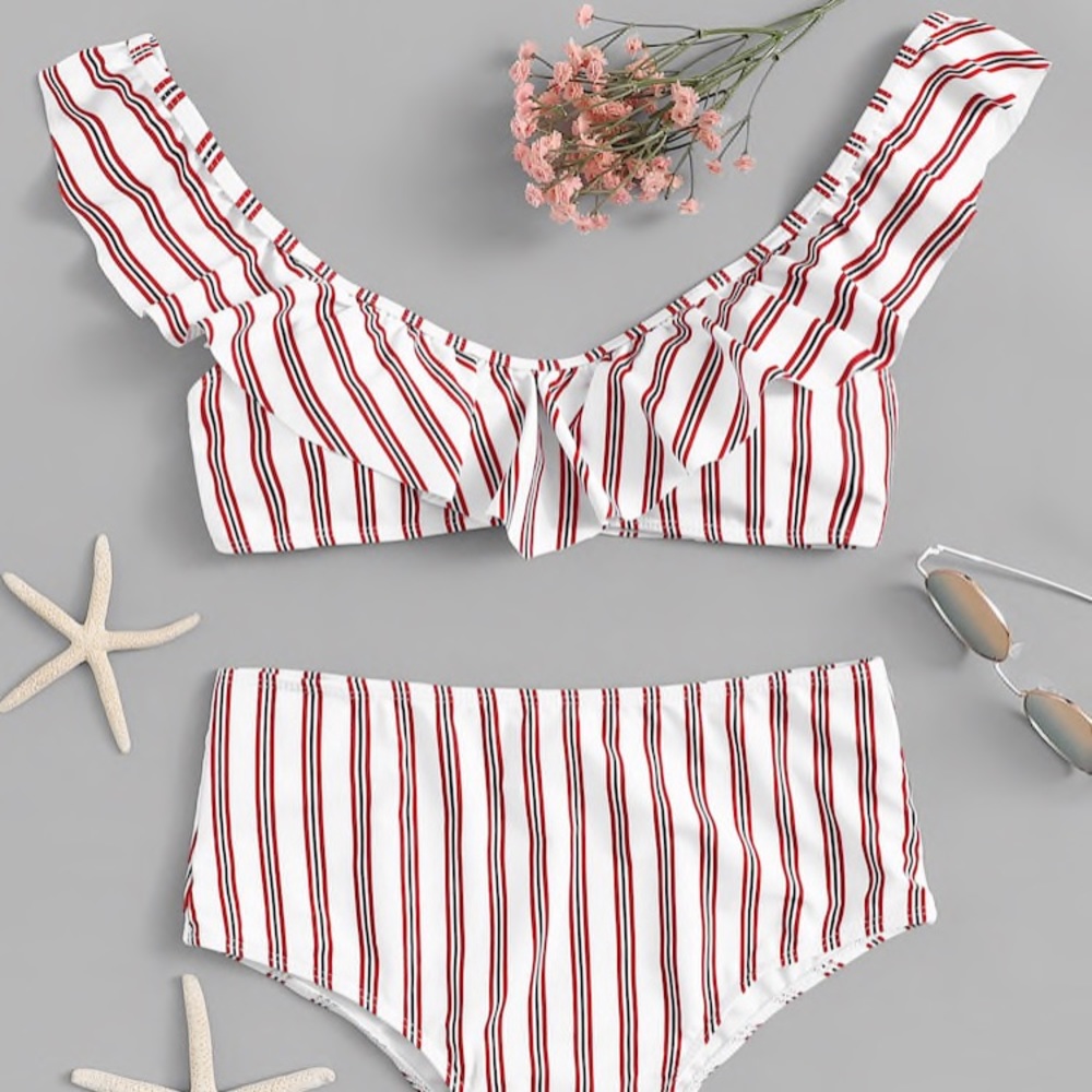 2 piece high wasted bikini. Purchased from SHEIN